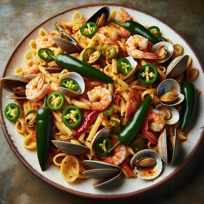 Image of Seafood Pasta W Jalapenos