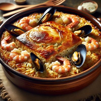 Image of Seafood Rice Casserole