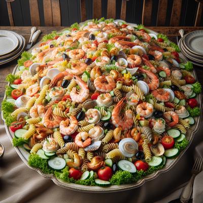 Image of Seafood Rotini Salad for 25