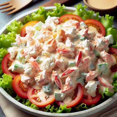Image of Seafood Salad Crab Salad Spread