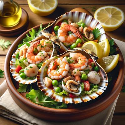 Image of Seafood Salad Stuffed Shells