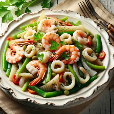 Image of Seafood Salad with Hearts of Palm