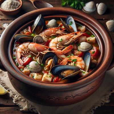 Image of Seafood Stew Crock Pot
