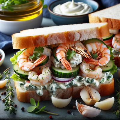 Image of Seafood Tea Sandwich Recipe