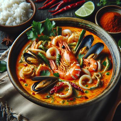 Image of Seafood Thai Curry