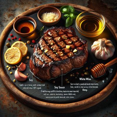 Image of Sear Roasting Steak Marinade Cliff House Copycat