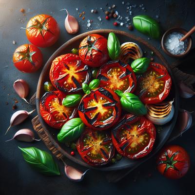 Image of Seared and Roasted Tomatoes