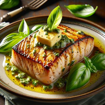 Image of Seared Mahi Mahi with Zesty Basil Butter
