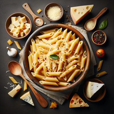 Image of Seared Penne and Cheeses