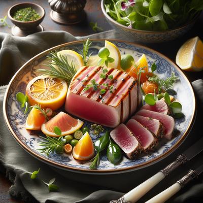 Image of Seared Yellow Fin Tuna