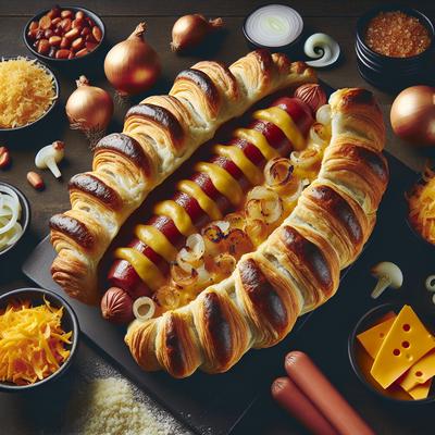 Image of Seashell Hot Dog Bake