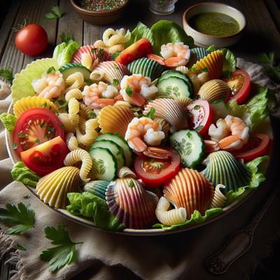 Image of Seashell Shrimp Salad