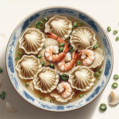 Image of Seashells Wonton Soup
