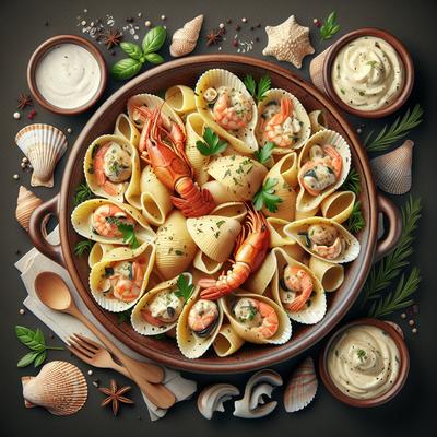 Image of Seaside Stuffed Shells Alfredo Ragu