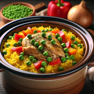 Image of Season's Arroz Con Pollo Crock Pot Style