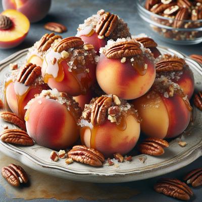 Image of Season's Pecan Praline Peaches
