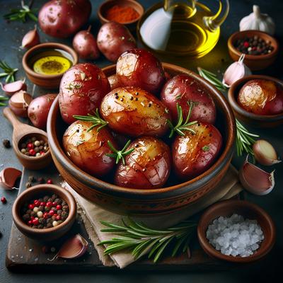 Image of Seasoned Baked Red Potatoes