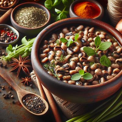 Image of Seasoned Black Eyed Peas
