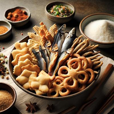 Image of Seasoned Fish Crackers