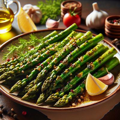 Image of Seasoned Grilled Asparagus
