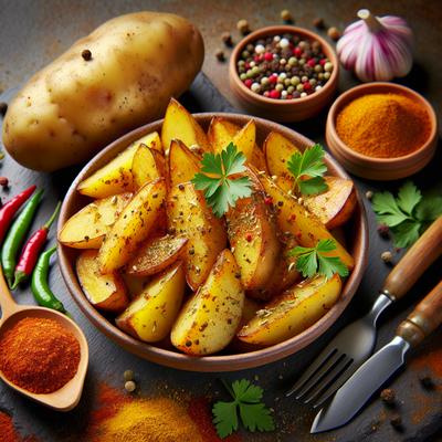 Image of Seasoned Jo Jo Potatoes