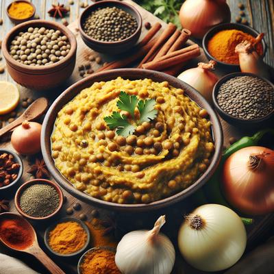 Image of Seasoned Mashed Lentils