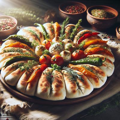 Image of Seasoned Party Pitas