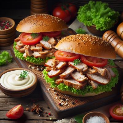 Image of Seasoned Pork Sandwiches