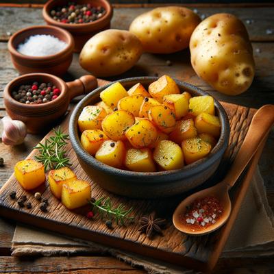 Image of Seasoned Potato Cubes