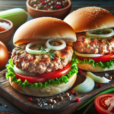 Image of Seasoned Turkey Burgers