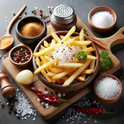 Image of Seasoning Salt for French Fries Home Fries and Fried Potatoes