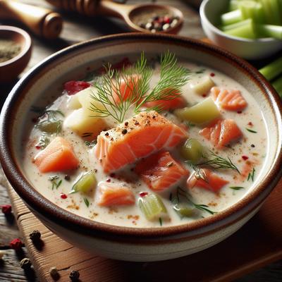 Image of Seattle Salmon Chowder
