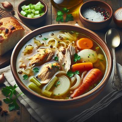 Image of Second Day Chicken Soup