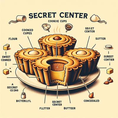 Image of Secret Center Cookie Cups