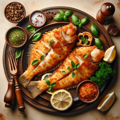 Image of Secret Fried Halibut