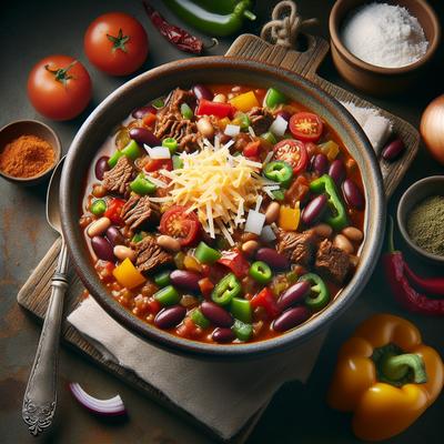 Image of Secret Ingredient Beef Veggie Chili