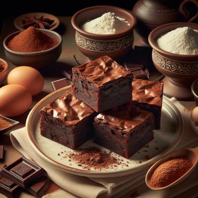 Image of Secret Ingredient Chocolate Brownies Light