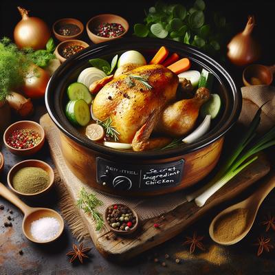Image of Secret Ingredient Crock Pot Chicken