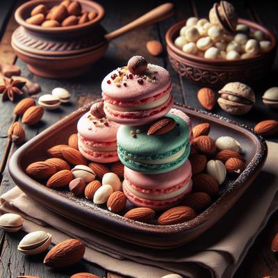 Image of Secret Ingredient Macaroons with Macadamias or Almonds