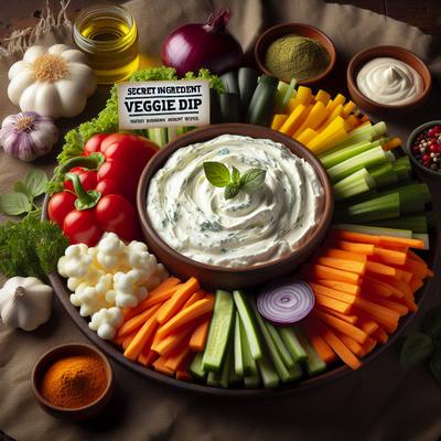 Image of Secret Ingredient Veggie Dip