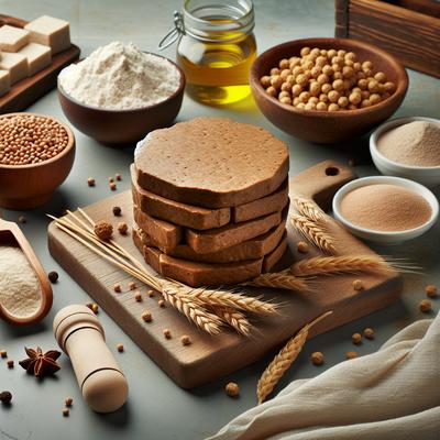 Image of Seitan Made from Hard Wheat Flour