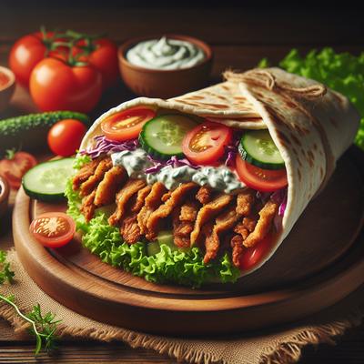 Image of Seitan Shawarma Vegan