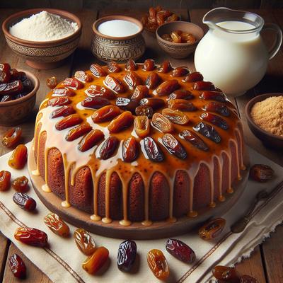 Image of Self Iced Date Cake