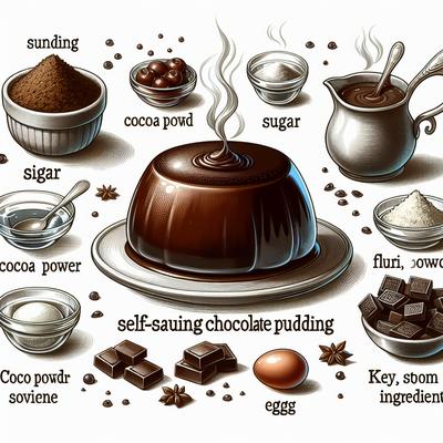 Image of Self Saucing Chocolate Pudding