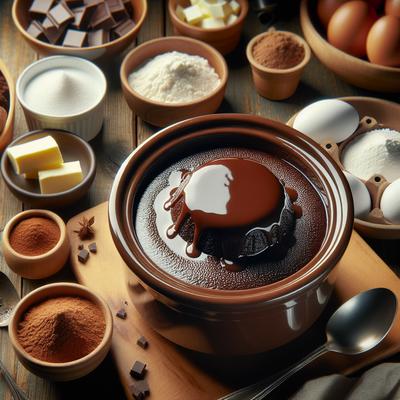 Image of Self Saucing Chocolate Pudding Slow Cooker