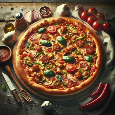 Image of Semi Copycat Sporky Pizza from Bertucci's