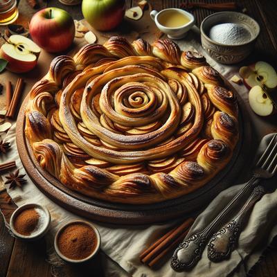 Image of Semi Homemade Apple Cinnamon Swirl Bake