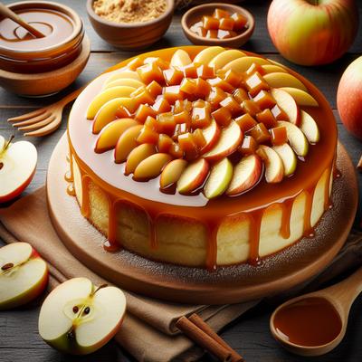Image of Semi Homemade Caramel Apple Cake