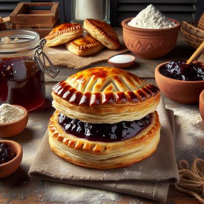 Image of Semita De Pia Salvadoran Jam Filled Pastry