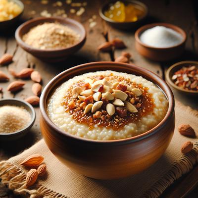 Image of Semolina Pudding Burmese